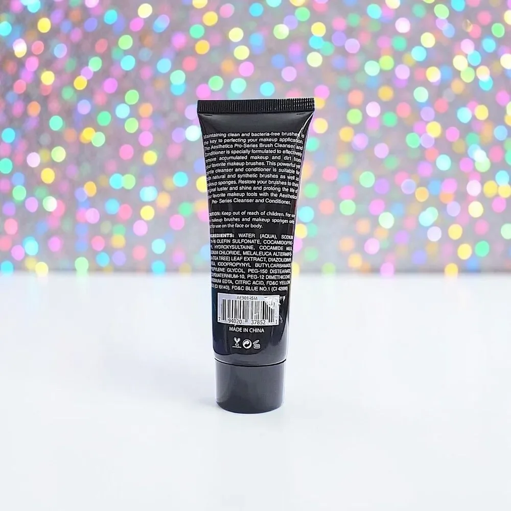 Aesthetica Pro-Series Makeup Brush Cleanser and Conditioner NWOB & Sealed 2.5 oz